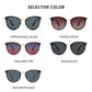 Bulbusbow Dis2024 GCV Polarized Cat Eye Sunglasses for Women – Luxury Fashion Eyewear with Ultralight Frame