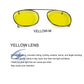 Depp Style Round Clip On Sunglasses Lens Blue Pink Yellow Green Polarized Sun Glasses For Women Men Fashion Tinted Clip-On Lens