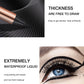 O.TWO.O Eyeliner Stamp Black Liquid Eyeliner Pen Waterproof Fast Dry Double-ended Eye Liner Pencil Make-up for Women Cosmetics