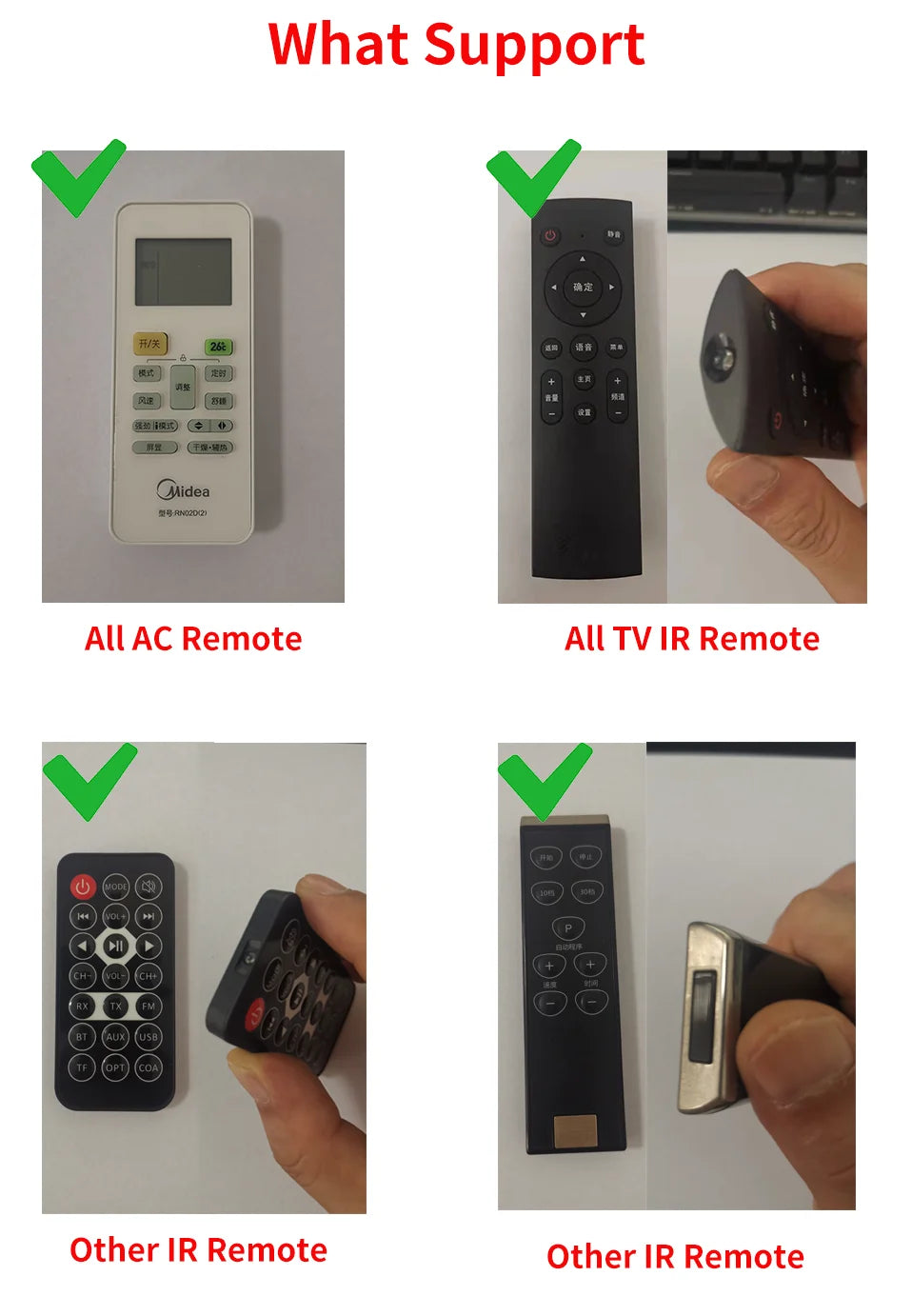 Tuya WiFi  IR Remote Control for Smart Home for TV Air Condition works with Alexa Google Home Yandex Alice