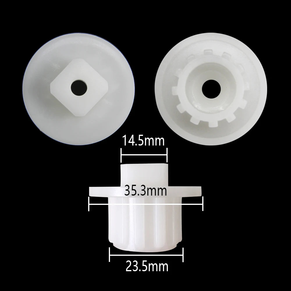 3pcs Meat Grinder Plastic Gear Mincer Pinion Screw Coupling Spare Parts for Zelmer 586 886 887 Bosch MFW3520 3630 Philips HR2725