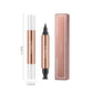 O.TWO.O Eyeliner Stamp Black Liquid Eyeliner Pen Waterproof Fast Dry Double-ended Eye Liner Pencil Make-up for Women Cosmetics