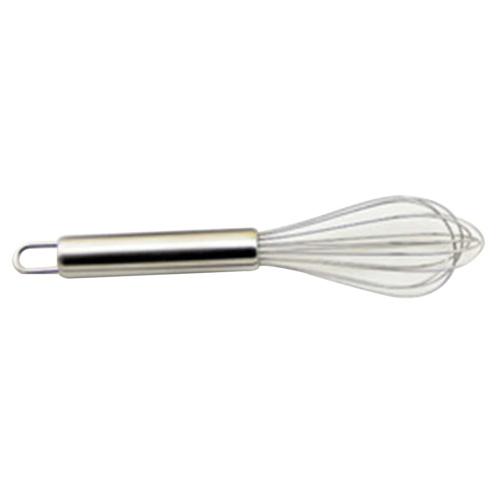 8/10/12 inches Stainless Steel Balloon Wire Whisk Manual Egg Beater Mixer Kitchen Baking Utensil Milk Cream Butter Whisk Mixer