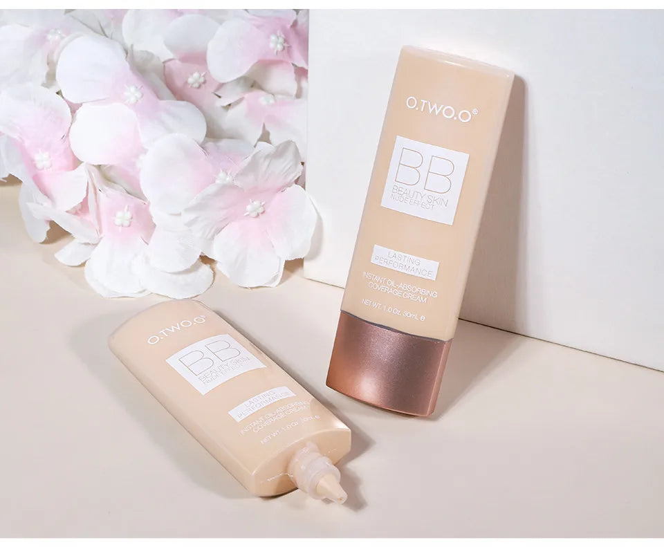 Bulbusbow Makeup Base BB Cream Natural Whitening Cream Waterproof Make Up Liquid Foundation Professional White Cosmetics