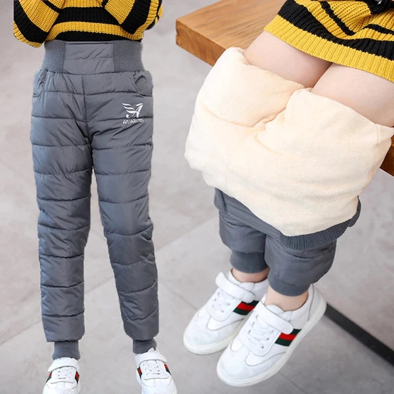 Girls Boys Autumn Down Coats Kids Winter Warm Hooded Jackets New Children Thicken Fashion Outerwear Casual Lamb Fleece Clothing