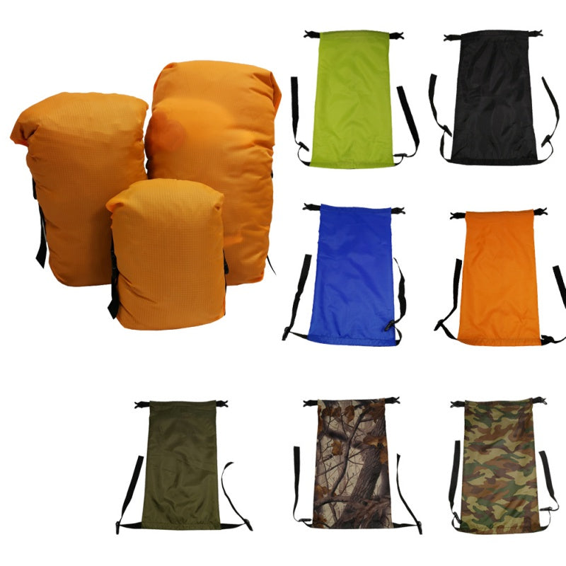 5L/8L/11L Outdoor Camping Sleeping Bag Portable Compression Stuff Sack Storage Carry Bag Waterproof Bag