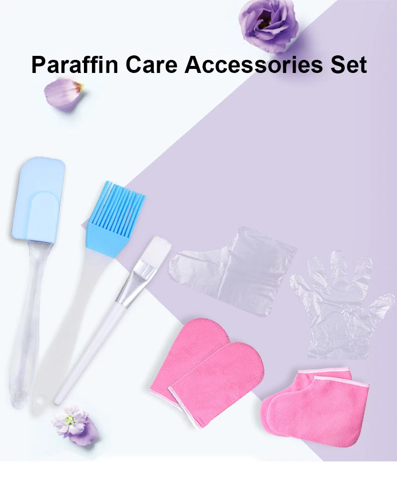 Paraffin Wax Hand and Foot Care Accessories Set Exfoliating SPA Moisturizing Hand Paraffin Wax Gloves Booties Thick Treatment