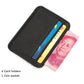 New Slim 100% Sheepskin Genuine Leather Men's Wallet Male Thin Mini ID Credit Card Holder Small Cardholder Purse For Man