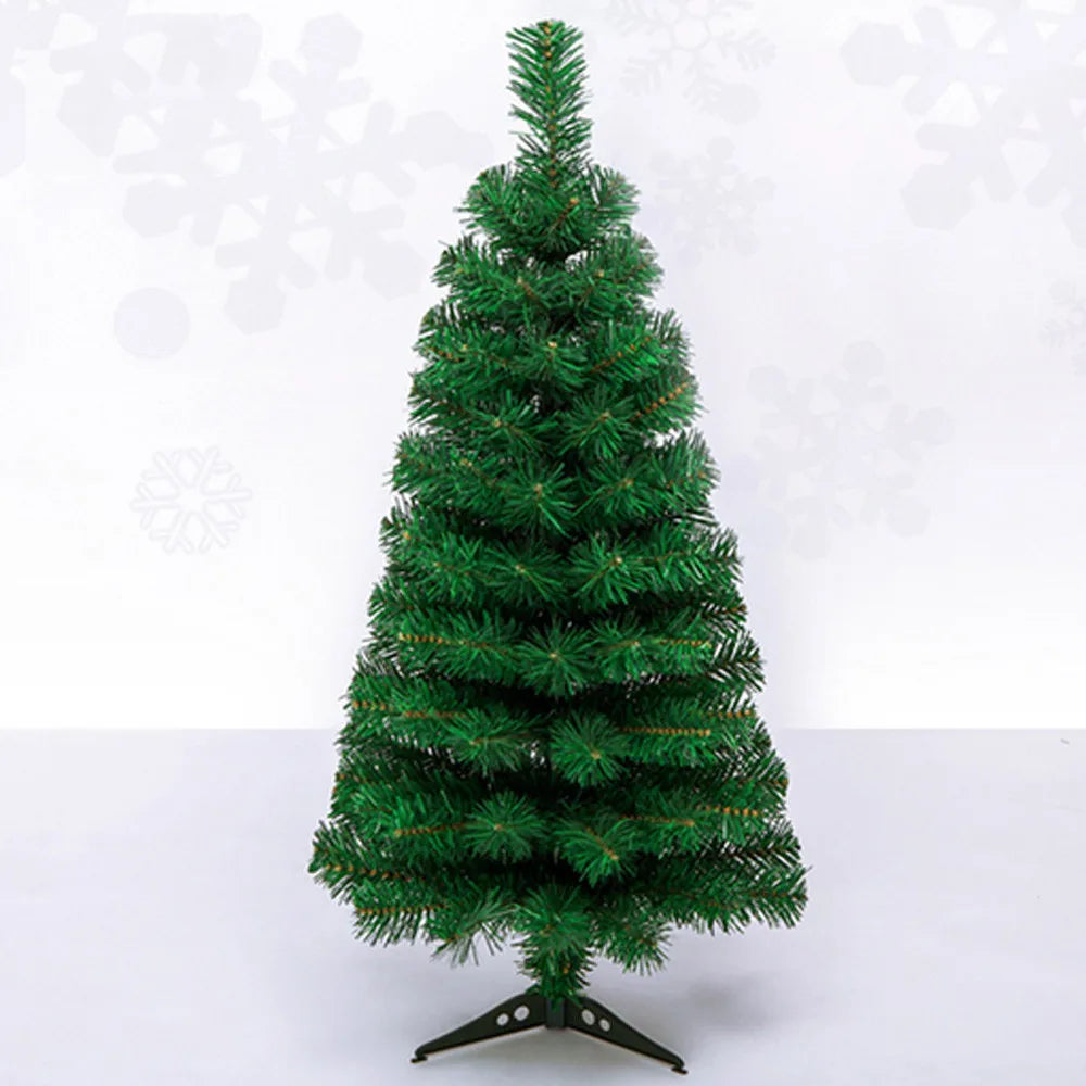 Hot Sale Mini Christmas Tree Home Decor 60cm Plastic Pine Trees Small Santa Snow Frost Village House Desktop New Year 2025