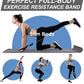 Resistance Band Set Workout Bands Exercise Band 5 Tube Fitness with Door Anchor Handles Legs Ankle Straps and Fitness Stick