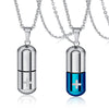 Vnox Hollow Pill Necklace by Bulbusbow