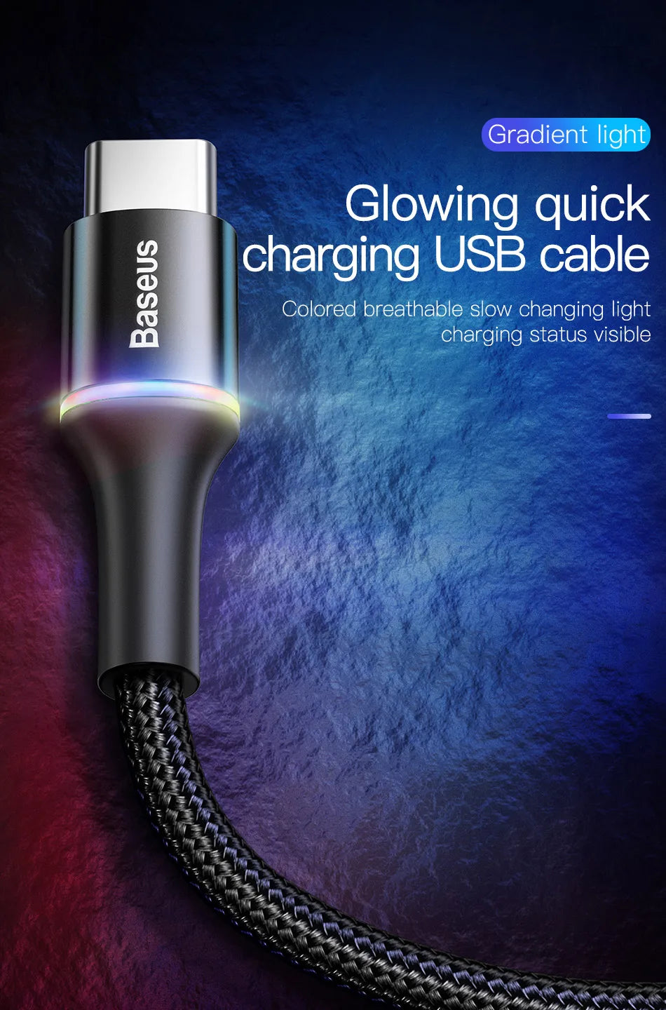 3A USB Type C Fast Charging Cable  Bulbusbow