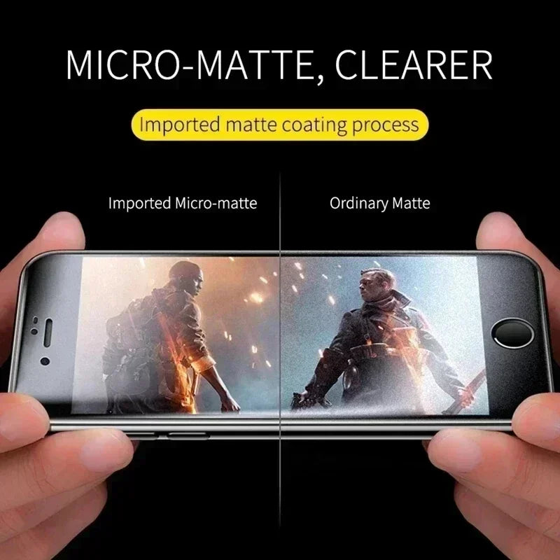 5Pcs Soft Matte Ceramic Film For iPhone 14 11 12 16 15 Pro Max 8 Plus Screen Protector For IPhone 13 Mini XS MAX X XR Not Glass