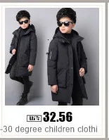 2024 Winter warm Down jacket kids toddler girl clothes Girls clothing Thicken Parka Hooded Outerwear Coats Children snow suit