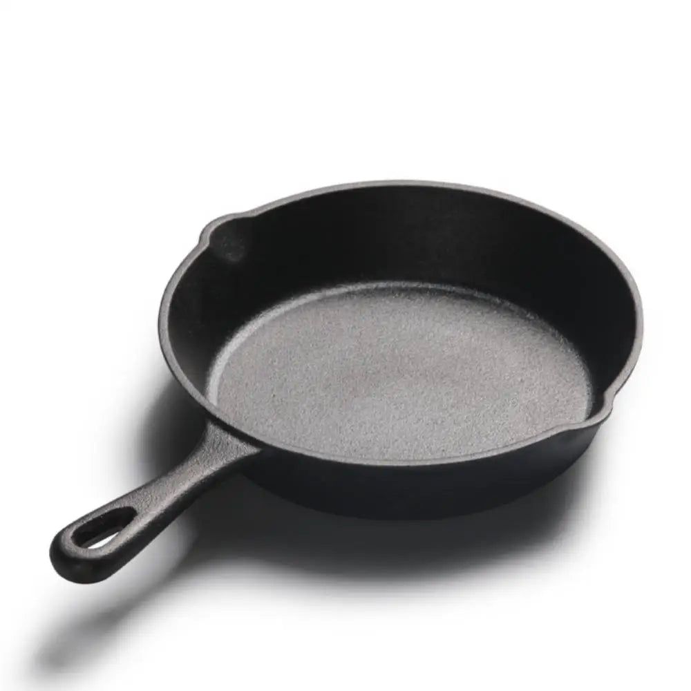 Pan Coking Food Natural Ingredients Seasoned Cast Breakfast Wok Steak Egg Iron Griddle Pancake Pot Set Kitchen Utensil Steak Pot