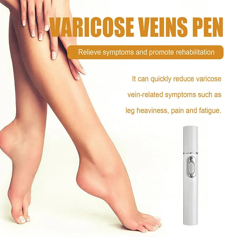 Laser Veins Varicose Pen Reduce Legs Imcomfortable Improve Blood Circulation Laser Therapy Varicose Veins Pen Skin Care Product