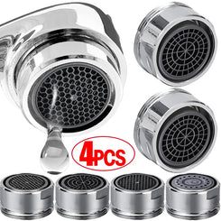 4/1pcs Brass Water Saving Faucet Aerator Kitchen Tap Filter Nozzle 24mm Thread Sink Faucet Bubbler Bathroom Replaceable Parts