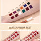 QIBEST Sexy Red Matte Lip Gloss Long Lasting Velvet Liquid Lipstick Lip Makeup Women Beauty Nonstick Cup Waterproof Lipgloss Hot