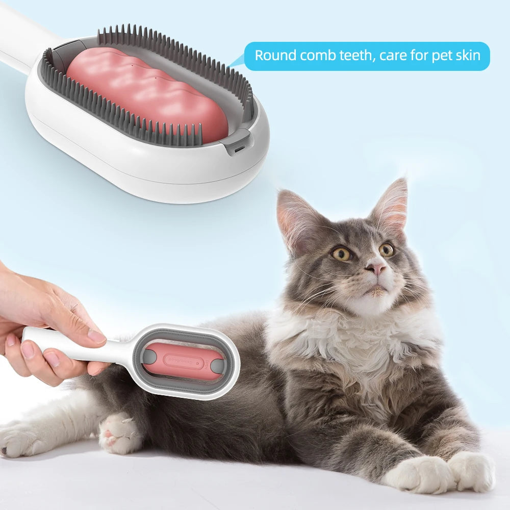 Cats Hair Brushes Grooming Massage Comb Pet Double Sided Hair Remover Brush Dog and Cat Home Accessory Kitten Self-cleaning Pets