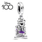 Disney 100th Pumpkin Car Charm Mickey Deer Dumbo Beads For Original Pandora Minnie 925 Silver Bracelet DIY Pendant Charm Jewelry