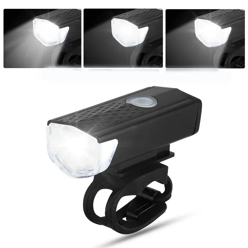 Bike Front Bicycle Lights Rear Taillight Rechargeable Headlight LED Flashlight Lantern Lamp Bicycle Safety Ciclismo Фонарик