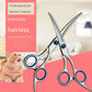 Dog Grooming Scissors Stainless Steel Curved Pet Scissors Dogs Shears Safety Round Head Pet Hair Cutting Scissors Tijeras Puppy