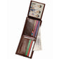 Cow Leather Men Wallets with Coin Pocket Vintage Male Purse RFID Blocking Genuine Leather Men Wallet with Card Holders