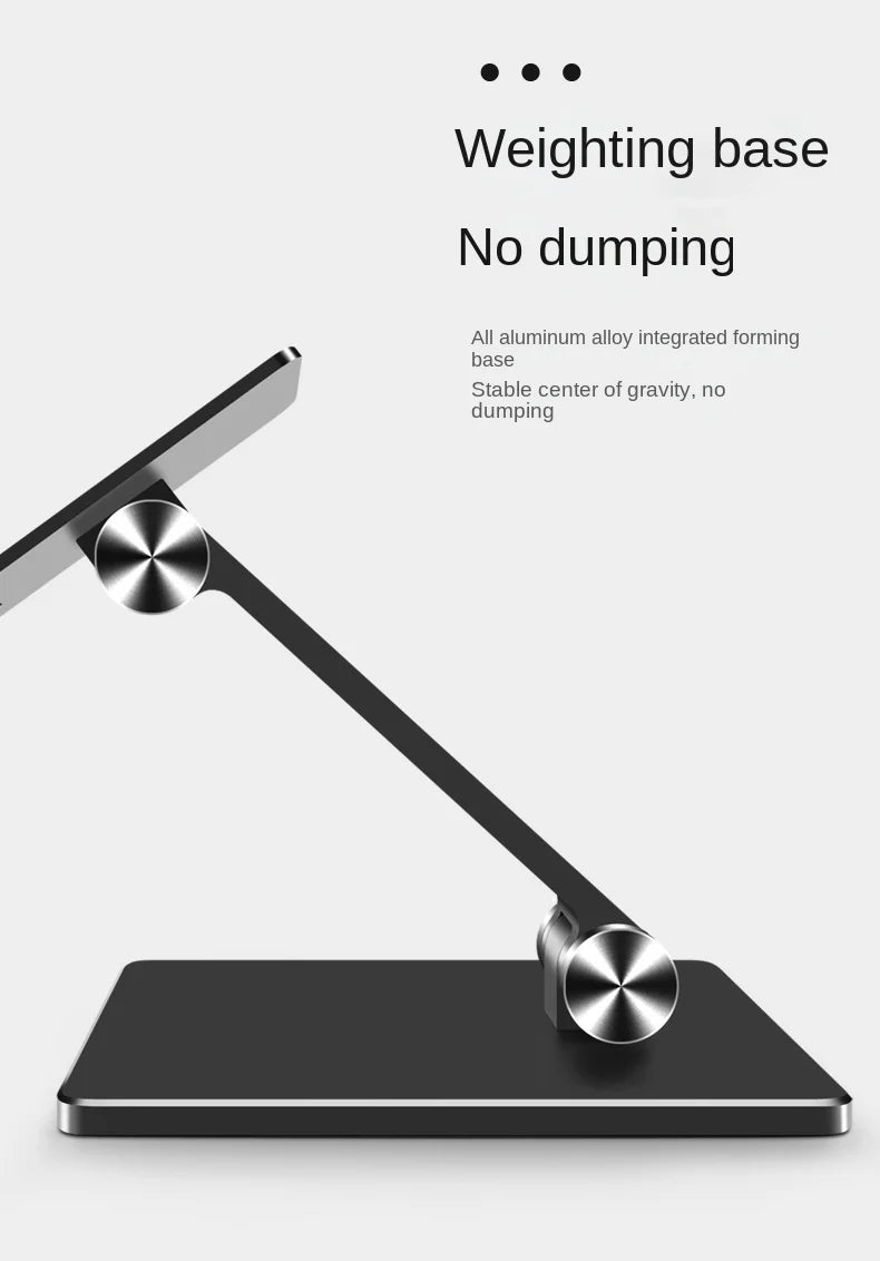 Tablet Stand for IPad Xiaomi Tablet Aluminum Desktop Holder Adjustable Computer Base