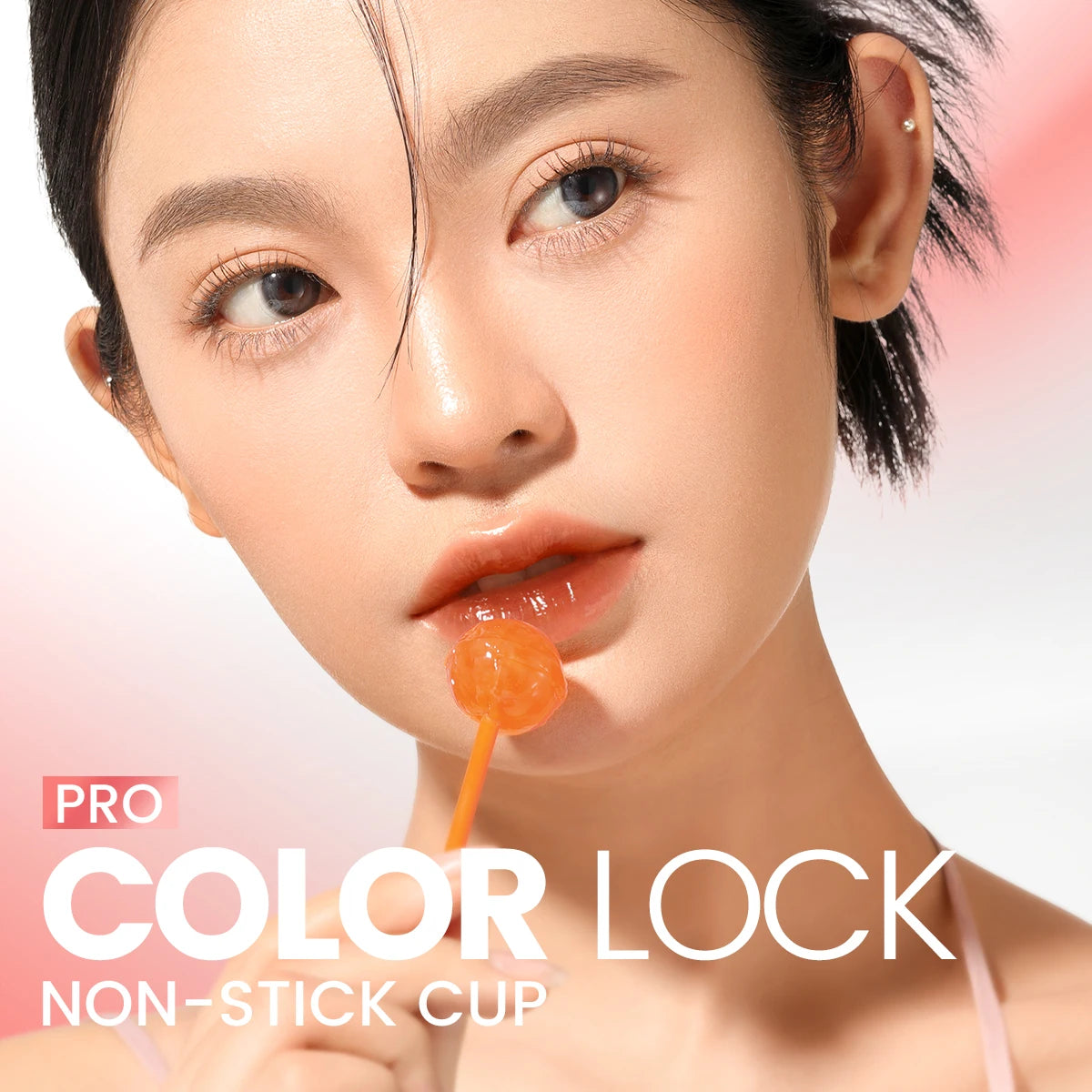 FOCALLURE Jelly Mirror Liquid Lipstick Non-stick Cup Moisturizing Lip Gloss Long Lasting Sexy Water Glossy Lip Tint Makeup