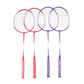 Professional Badminton Rackets Shuttlecocks and Carrying Bag Set Double Badminton Racquet Set Indoor Outdoor Speed Sports