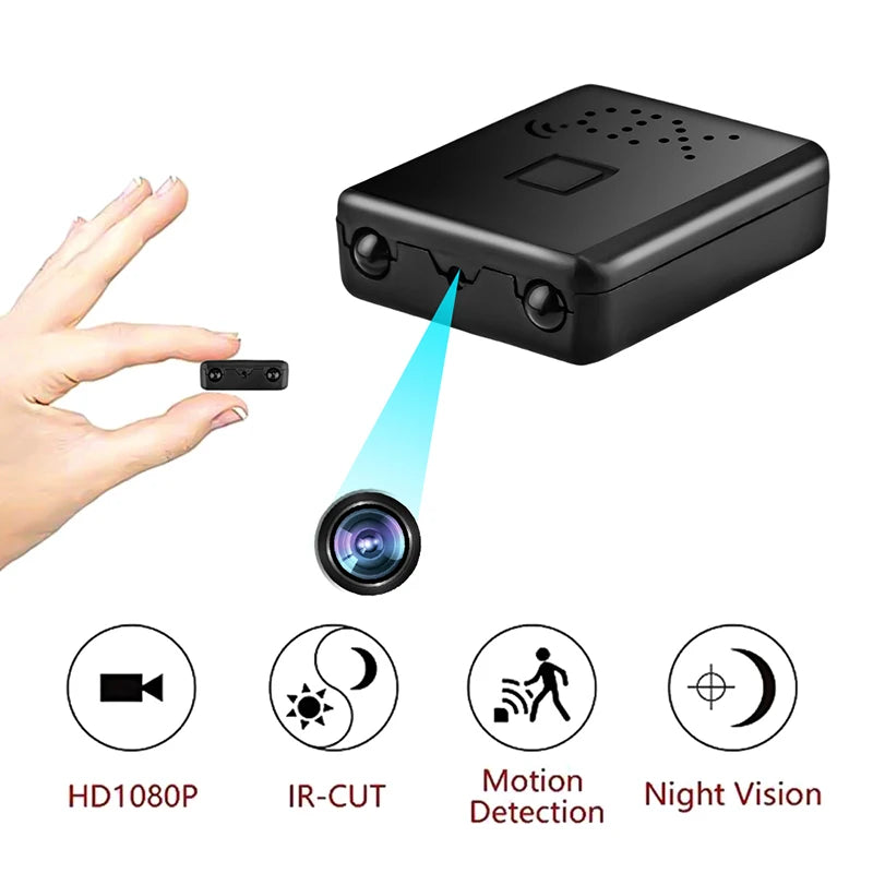 Xiaomi 1080p Full HD Mini Camera WiFi 5G Night Vision Home Security Micro Camcorder Audio Video Recorder with Motion Detection