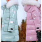 Children Clothing Set Hooded Parka Boy Baby Overalls toddler Girl Clothes Winter Warm Down Jacket Kids dinosaur Coat Snowsuit