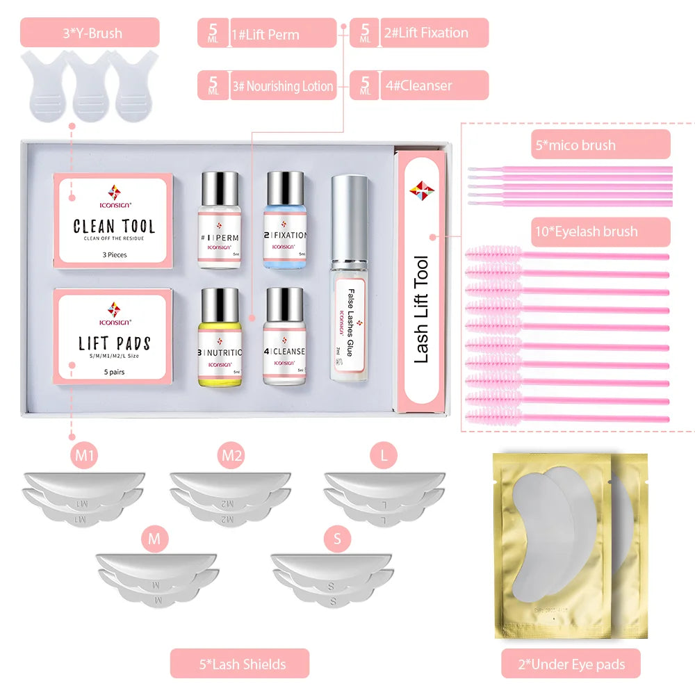 Free Shipping Upgrade Lash Lift Kit Dropshipping Fast Delivery Lifting Lashes Eyelash Perm Eyes Makeup Tools Calia Enhancer