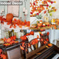 Artificial Silk Maple Leaves Hanging Garland Autumn Maple Fall Leaf Vine Fake Plant New Year Christmas Party Home Decor Supplies