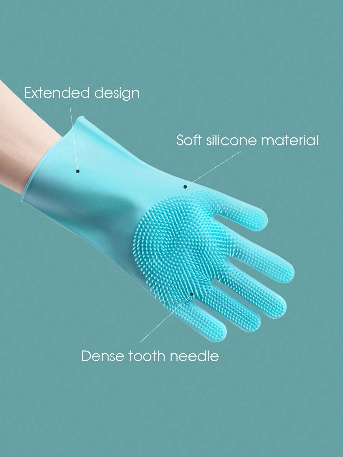 Pet Dog bath gloves Cat brush silicone bath massage brush artifact dog rub bath supplies Daquan clean  Pet items