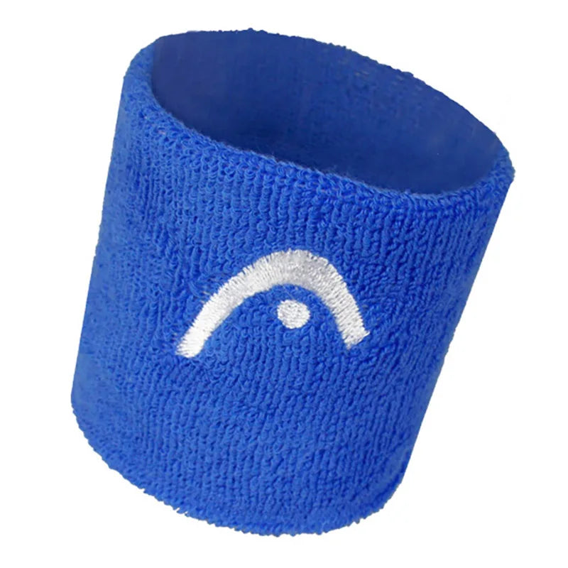 Original HEAD Tennis Wristband Badminton Sport Wristband Cotton Comfortable Sweat Wiping Non Slip Wristband