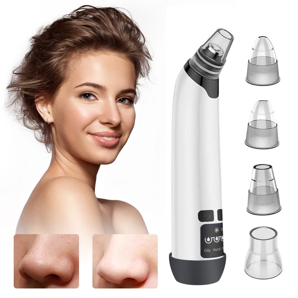 Face Care Bubble Blackhead Remover Vacuum Face Deep Pore Nose Cleaner Suction Black Dots Beauty Products Facial Cleaning Tool