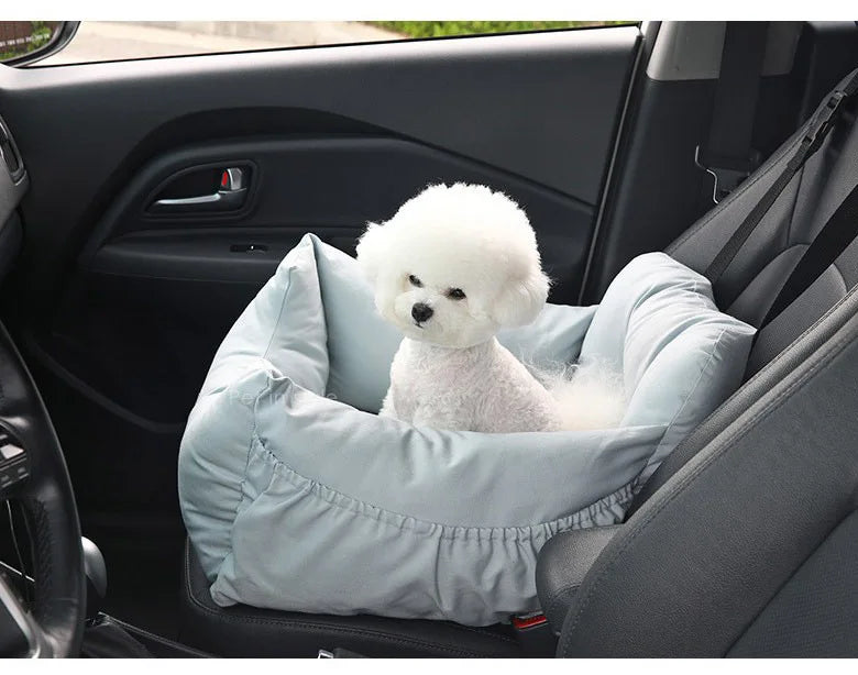 2 in 1 Pet Dog Carrier Folding Pet Car Seat Pad Safe Carry House Puppy Bag Car Travel Accessories Waterproof Dog Seat Bag Basket