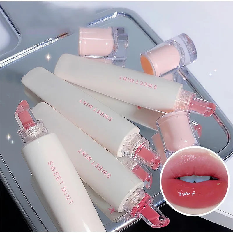 Transparent Korean Makeup Liquid Waterproof And Moisturizing Lip Cosmetics Lipstick Makeup Sheglam Natural Gloss Lipstick