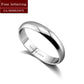 Stylish minimalist Bohemian 925 Sterling Silver Knuckle Ring For Women Smooth Polishing Crescent Geometric Coin Finger Jewelry