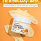 Turmeric Mud Mask Facial Purification Deep Cleansing Brightening Moisturizing Oil Control Beauty Anti-Acne Face Mask Skin Care