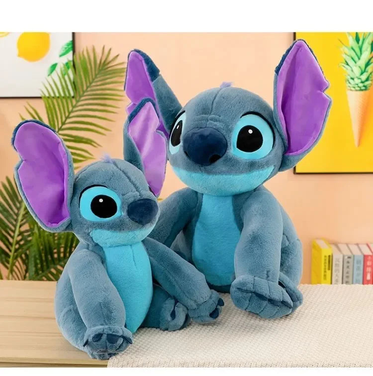 Disney Giant Size Lilo&stitch Plush Stuffed Doll Cartoon Kawaii Animal Couple Sleeping Pillow Softmaterial Toy For Children Gift