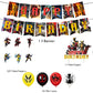 Deadpool And Wolverine Birthday Party Decoration Balloon Banner Backdrop Cake Topper Supplies Baby Shower