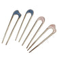 Delysia King  Simple fork metal hairpin U-shaped alloy hair ornament