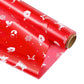 Red Gift Basket Baskets Cellophane Wrapper Packaging Roll Christmas Wrapping Paper