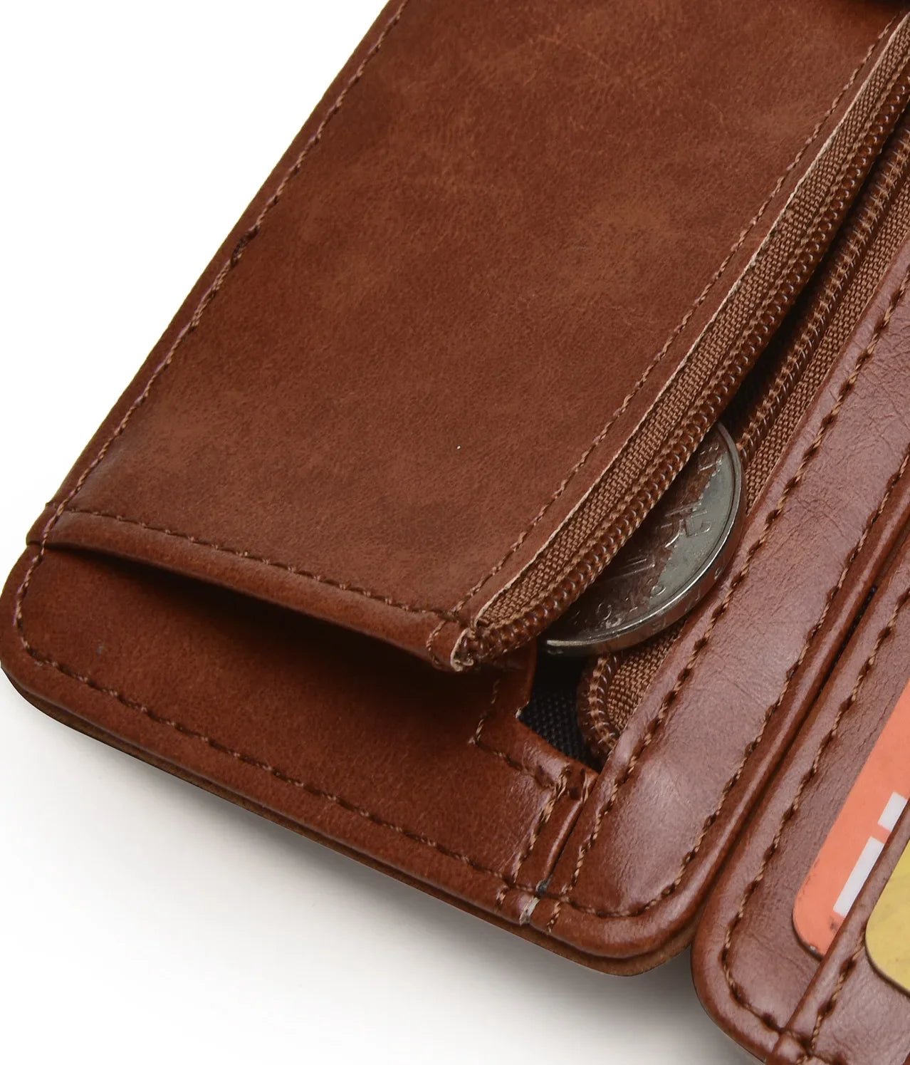 New Fashion Man Small Leather Magic Wallet with Coin Pocket Men's Mini Purse Money Bag Credit Card Holder Clip for Cash