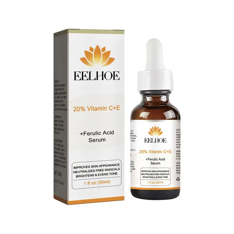 Eelhoe Vitamin C Whitening Serum Remove Dark Spots Whiten Fade Freckles Fine Lines Lifting Firming Anti-aging Brighten Skin Care