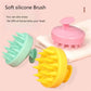 Silicone Shampoo Brush Clean The Scalp Thoroughly Scalp Massage Easy Foam Head Massage Brush Shampoo Brush Bath Comb Care Tool