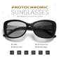 New Luxury Brand Diamond Photochromic Sunglasses Women Polarized Glasses Driving Anti-glare Sun Glasses oculos de sol feminino