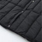 Plus Size Women's Clothing Autumn And Winter New In Thickened Laminated Vest Turndown Collar Mid-Length Quilted Jacket Oversize